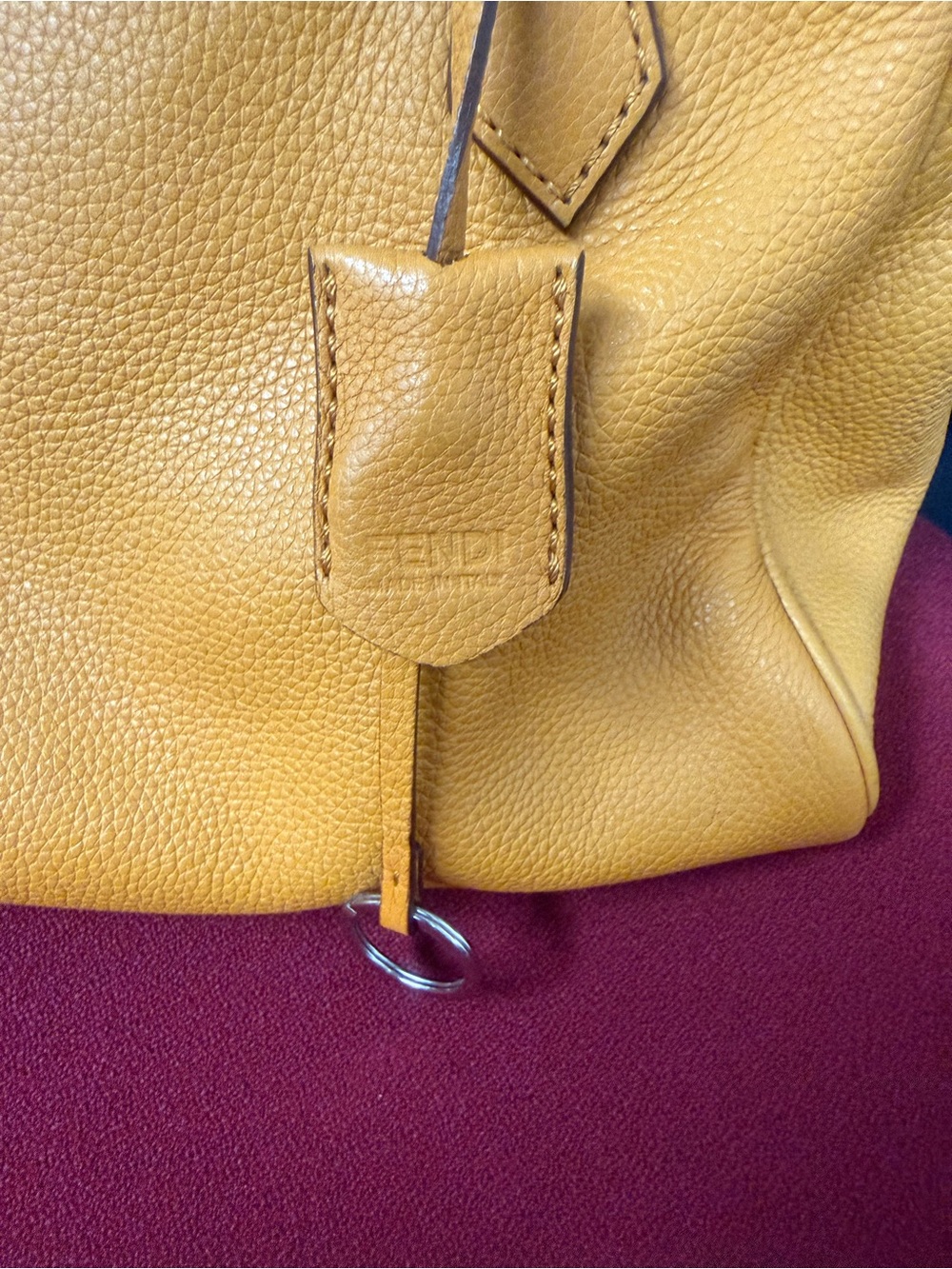 Authentic Fendi Leather Handbag - Picture 14 of 14